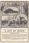 1904 Alameda California The City Of Homes Print Ad     Cool Houses   Mansions Pix 
