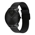 Movado Bold 3601017 Trend Element Black Dial Black Stainless Bracelet Mens Watch