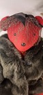 Vtg Celebrity Bear  lauren Bearcall  Bacall Vib Faux Fur Coat  Fascinator Hat