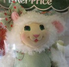 New Fisher Price 1999 Briarberry Berrysue Plush 10  Lamb In Green Dress Nrfb