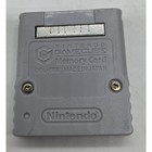 Official Genuine Oem Nintendo Gamecube Memory Card Grey Dol-008