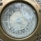 Vintage Star Boston Brass Boat Compass Magnetic Flush Mount Nautical Usa 21071
