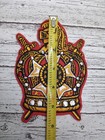 Vtg Masonic Knights Templar Demolay International Crown Patch 4 x6  Free Mason
