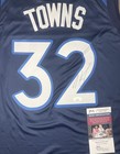 Karl Anthony Towns Signed Auto Minnesota T Wolves Jersey W  Coa Jsa Cd77102