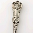 Tiffany   Co  English King Sterling Silver Berry Serving Spoon 1885 No Monograms