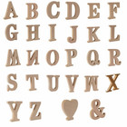 Us 3 93   A-z Wooden Letters Alphabet Self Standing Wedding Party home decor Lot