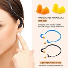 Sumind Banded Ear Plugs Band Earplugs Silicone Banded Hearing Protection And