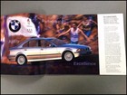 1996 Bmw 36-page Car Brochure Catalog  750il Z3 325i 318ti 540i M3 850ci 840ci
