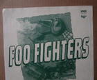 Foo Fighters Poster 1997 Original Concert Show Flyer   Talk Show  treble Charger