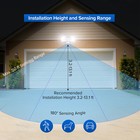 Sansi Led Security Lights Motion Sensor 3400lm 30w Outdoor Garage Floodlight
