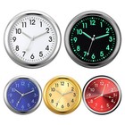 Stick On Dashboard Car Clock Mini Tiny Small Luminous Car Vent Clocks Watch Usa