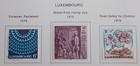 Luxembourg  - 1979 - 80 - Lot Of Stamps  On Album Page - Used    Mh