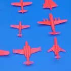 Lot Of 30 Vintage Plastic Cereal Airplane Military Fighter Jet Plastic Toys  Nos