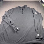 Tyndale Frc Mens Charcoal Grey Waffle Knit Fr Cat2 Quarter Zip Pullover Made Usa