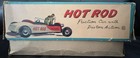 Vintage 1950s Japan T n  Nomura Tin Friction Hot Rod Car With Box