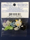 Bug Eyed Insects 6551 Dress It Up Novelty Buttons Bee Butterfly Ladybug Worm