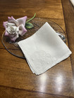 Handkerchief Wedding Exquisite Embroidered White French Antique Bridesmaids