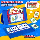 Spanish Learning Word Building Pocket Chart For Kids  Spanish Vocabulary Games T