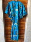 New Indian Vintage Cotton Long Beach Maxi Kaftan Dress One Size Caftan Kimono