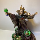 Disney Snow White Villain 13  Evil Queen Hag Lighted Globe Sculpture Rare 