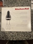 Used Working Kitchenaid Khm512ob 5-speed Hand Mixer  Onyx Black