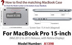 3 In 1 Matte Hard Case Compatible With Macbook Pro  retina  15 Inch  Mid 2012 20