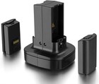 For Xbox 360 Controller 2 Pack Rechargeable Battery Kit With Dual Charging    