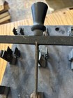 Vintage  Trumbull Huge Copper Throw Knife Switch Steampunk 60a 250v Slate Base