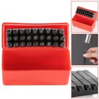 Steel Metal Letter And Number Alphabet Id Stamping Punching Punch Tool Set Kit