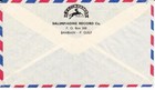 Bahrain Sg 83 x3 -1957 Air Mail To England-illustrated Commercial Adv  Backflap