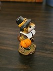 Vtg Wee Forest Folk Peter s Pumpkin Pilgrim Boy M-118 Thanksgiving No Box Gc Sa1