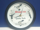 Snap-on Tools  Power Tool Sounds Wall Clock Brand New In Original Box  13  Dia 