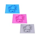 Elliemat Elephant Silicone Placemat Feeding Plate Developmental Baby Toddler