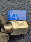  qty 2  1 4  Npt Pn63 316 Stainless Steel Ball Valve  Female To Male