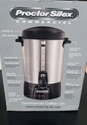 Proctor Silex Commercial 45060r Coffee Urn 60 Cup Aluminum One Hand Dispensing