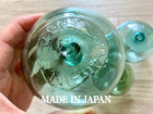 Rare 4 Vintage Japanese Glass Fishing Floats Marked Made In Japan Asahi     Star    