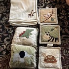 Kidsline Zanzibar Jungle Animal Nursery Decor Pillows Blanket Wall Decor