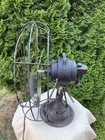 Antique Fitzgerald Mfg Co  Fan  Works  16   3 Speed  Oscillation Needs Repair 