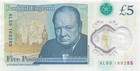 Uk   England  5  Pounds  2015  Series  Al55  Que  Ii  Circulated Banknote Sm