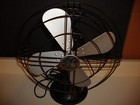 Nice 1938 Antique Ge Oscillating 12  Fan Model 49x929 Works Free Ship