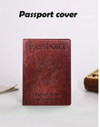 Passport Holder Cover And Card Case Slot Combo Rfid Blocking Leather Travel Pass