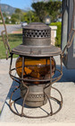 1944 Southern Pacific Spco Adlake 300 Amber Globe Railroad Lantern Working