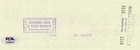 Albert Ab Happy Chandler Signed Autographed Baseball Personal Check Psa Hologram
