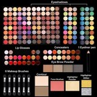 All In One Makeup Kit - Professional Eyeshadow  Lip Gloss  Concealer  Eyeliner