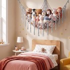 Stuffed Animal Storage Hammock Net Large Corner Net For Stuffed Animals Boho    