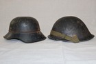 Ww2 British Mk 4 Helmet And German Beaded Gladiator Helmet