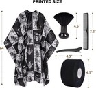 Waterproof Hair Cutting Cape For Men - Salon Cape With Neck Strip Christmas Gift