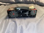 Vintage Coffin Bank Tin Toy Bank  working 