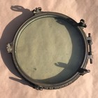 Large Antique Nautical Brass Naval Ship 17    Porthole Window 5 Dog