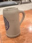 Henninger Reifbrau Erlangen Hr Grey Blue Stoneware 7 5  Mug 1 L Stein Eu